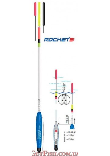 Поплавок Cralusso Rocket (1006) 14г