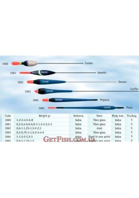 Поплавок Cralusso Pegasus (1064) Balsa 3г