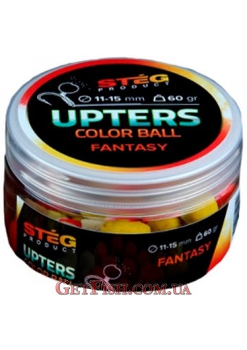 Бойлы Steg Upters Color Ball Лимонное печенье (Fantasy) 11-15мм 60гр