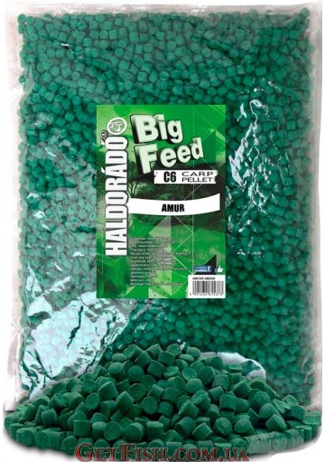 Пелет Big Feed - C6 Pellet 6 mm - Amur (Амур) 2500гр