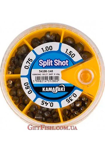 Набор грузил дробь Kamasaki Midi 40g