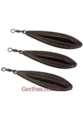 Грузило Carp Expert Boat Човник з вертлюгом 100g (3шт)