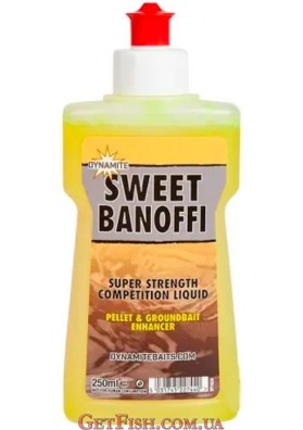 Ліквід Dynamite Baits Banoffi Banán & Kávé Aroma XL Liquid (Банан та Кава) 250ml.