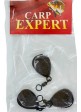 Грузило Carp Expert Flat Drop Плоский з вертлюгом 100g (3шт)