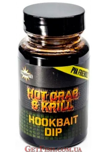 Діп Dynamite Baits Hot Crab & Krill Dip - Csípős Rák & Krill Dip 100ml