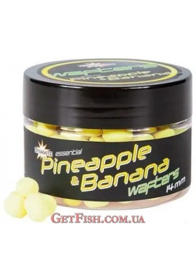Бойли Dynamite Baits Ananas & Banán Wafter Csali - Pineapple & Banana Fluro Wafters 14mm