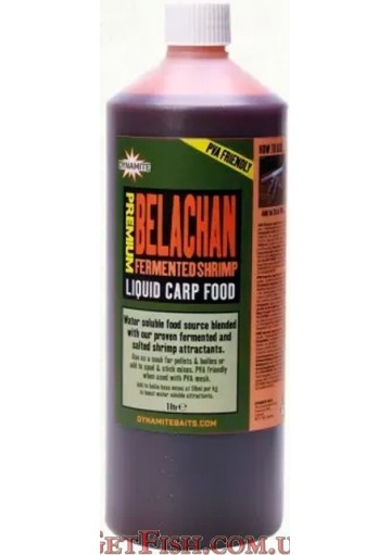 Ліквід Dynamite Baits Belachan Liquid Carp Food - PVA Barát Rák Aroma 1000ml
