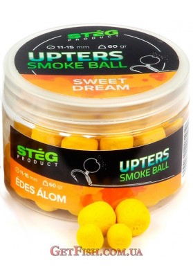 Бойлы Steg Upters Smoke Ball Ванильно-Кокосовое Печенье (Sweet Dream) 11-15мм 60гр