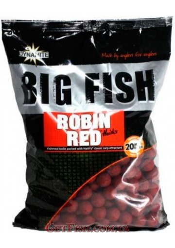 Бойли, що тонуть, Dynamite Baits Big Fish Robin Red Bojli - Robin Red 20mm 5kg