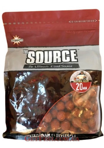 Бойлы тонущие Dynamite Baits Bojli "THE SOURCE" 20mm 1kg