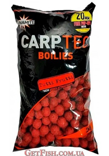 Бойлы тонущие Dynamite Baits CarpTec Tutti Frutti Bojli 20mm 1,8kg