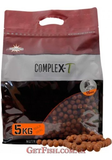 Бойлы тонущие Dynamite Baits Bojli Complex-T 15mm 5kg