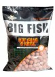 Бойли, що тонуть, Dynamite Baits Bojli Hot Crab & Krill - Etető Bojli 1kg 15mm