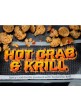 Бойли, що тонуть, Dynamite Baits Bojli Hot Crab & Krill - Etető Bojli 1kg 15mm