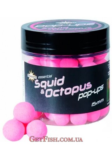 Бойлы Dynamite Baits Florent Fluro Tintahal & Polip Pop-Up Csali – 15mm