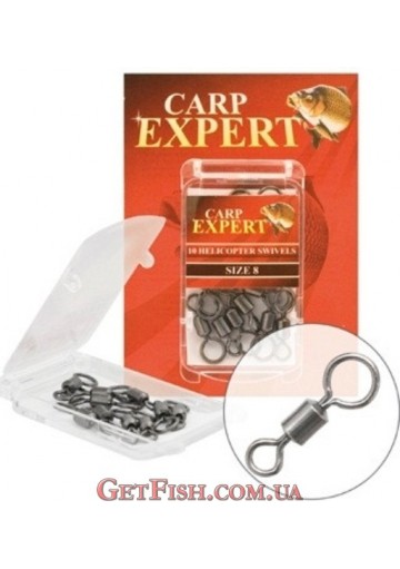 Вертлюг Helicopter Swivels Carp Expert 10шт