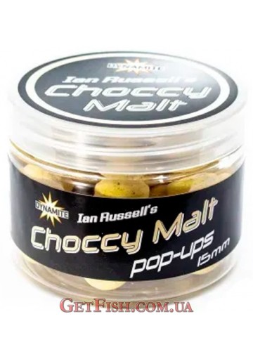 Бойлы Dynamite Baits IR Choccy Malt Pop Ups - Csokis-Maláta Pop-Up Csali 12mm