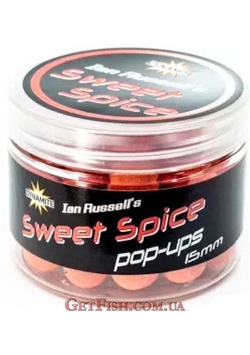 Бойли Dynamite Baits IR Sweet Spice Pop Ups - Édes Fűszer Pop-Up Csali 15mm