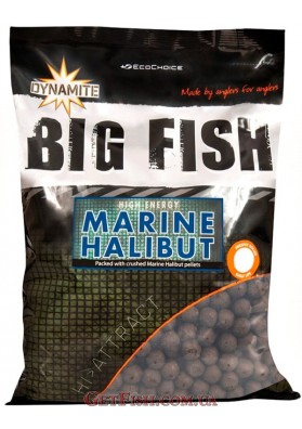 Бойлы Dynamite Baits Marine Halibut 20mm 1kg
