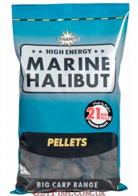 Пеллет Dynamite Baits Marine Halibut Pellet 21mm
