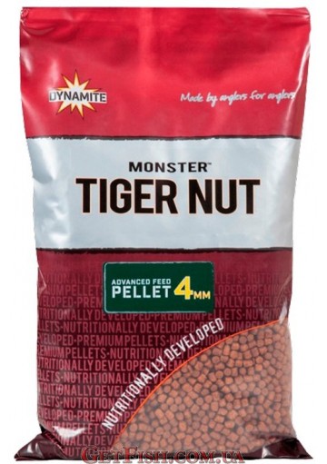 Пеллет Dynamite Baits Monster Tigernut Pellets 900g - 4mm