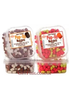 Бойли Dynamite Baits Nuggets Pop Up Halas Sárga/Piros