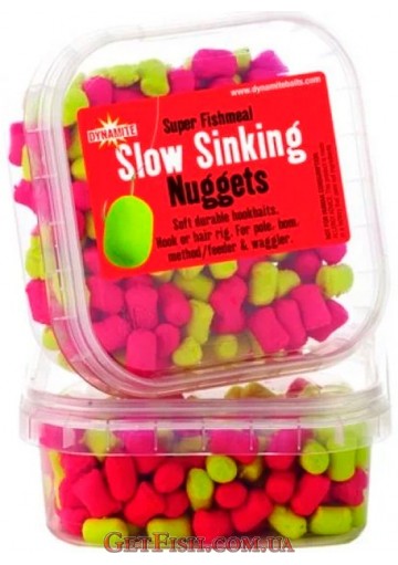 Пелет Dynamite Baits Nuggets Slow Sinking Halas Piros/Sárga 3мм