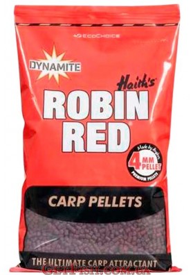 Пелет Dynamite Baits Robin Red Carp Pellet 4mm 900g