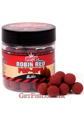 Бойли Dynamite Baits Robin Red Pop-Up 15mm