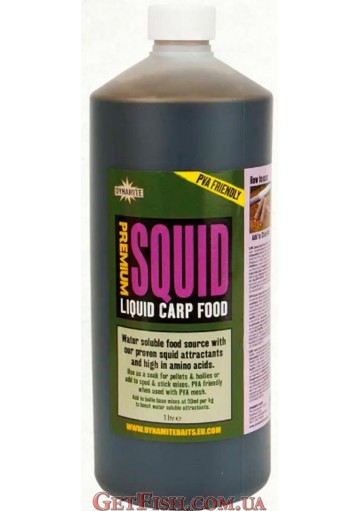 Ліквід Dynamite Baits Squid Liquid 1л.