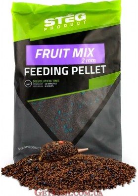 Пелет Steg Фруктовый микс (FRUIT MIX) 2мм 800гр