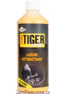 Ликвид Dynamite Baits Sweet Tiger & Corn Liquid Attractant - Tigrismogyoró & Édes Kukorica Aroma 500ml
