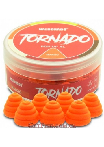Бойли Haldorádó TORNADO Pop Up XL 15 mm Mango - Манго