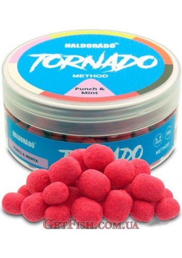 Бойли Haldorádó TORNADO Method 6-8 mm - Puncs & Menta - Пунш і м'ята