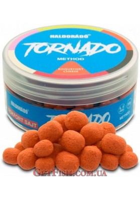 Бойли Haldorádó TORNADO Method 6-8 mm - Rokfort Sajt - Сир Рокфор