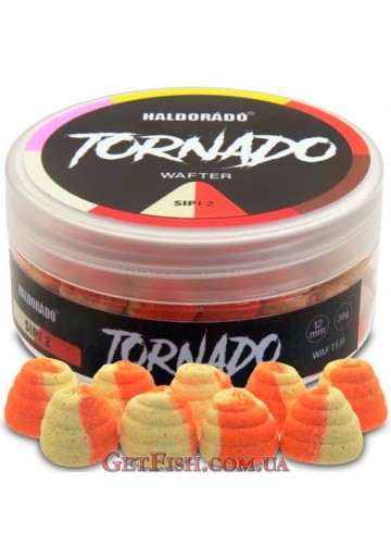 Бойлы Haldorado TORNADO Wafter 12 mm (Апельсин Корица) 30гр.