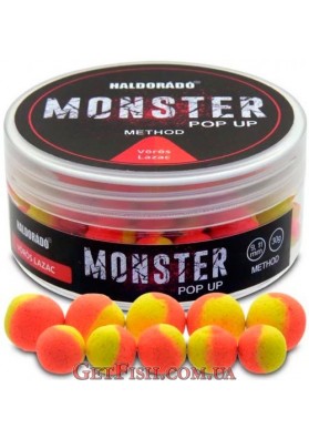 Бойли Haldorádó Monster Pop-up Vörös Lazac 9-11 mm - Червоний Лосось 30гр.