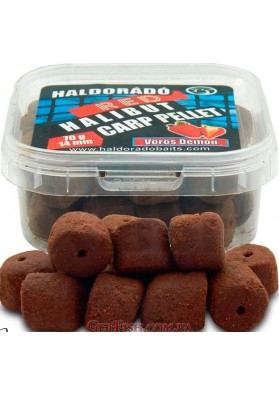 Карп пеллет Haldorado Red Halibut Carp Pellet 14 mm Vörös Démon (Клубника)