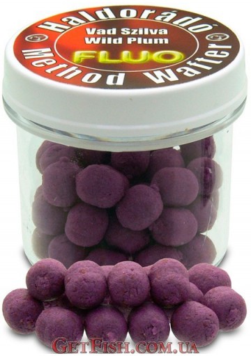 Бойлы Haldorádó Fluo Method Wafter 8 mm - Vad Szilva (Дикая слива)