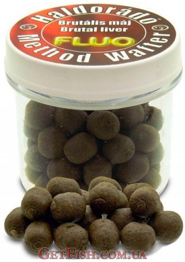 Бойли Haldorádó Fluo Method Wafter 8 mm -Brutális Máj (Брутальна печінка)