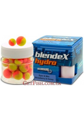 Бойлы Wafters Haldorádó BlendeX Hydro- Eper + Méz (Клубника + Мед) 8-10 mm