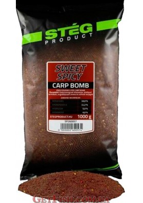 Прикормка Steg Carp Bomb Сладкие спеції (Sweet Spicy) 1кг